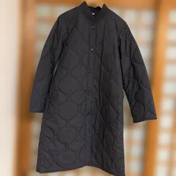 무인양품 퀼팅 코트