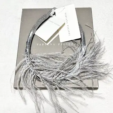 미사용 택 포함 파비아나 필리피 퍼 초커 목걸이