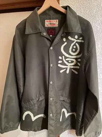 DOWLUCK 나일론 자켓 사이즈 40 카키