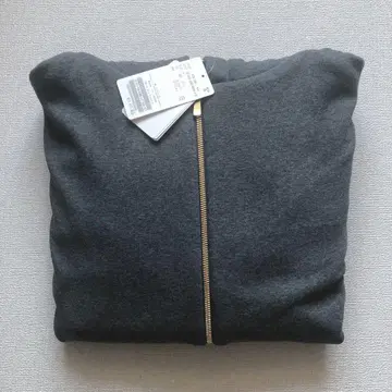 Deuxieme Classe Warm Zip Hoodie 그레이