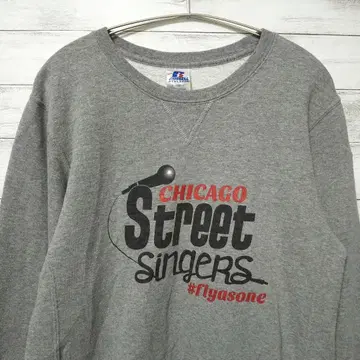 러셀 시카고 맨투맨 트레이닝복 USA 구제 의류