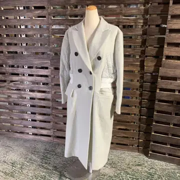 K050 sacai 사카이 도킹 롱 코트 여성용 사이즈 2