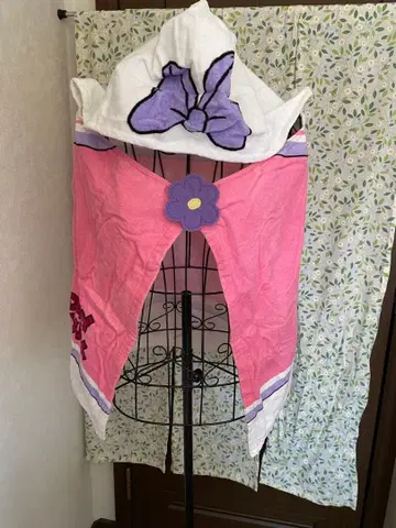 데이지 덕 후드 부착 타월