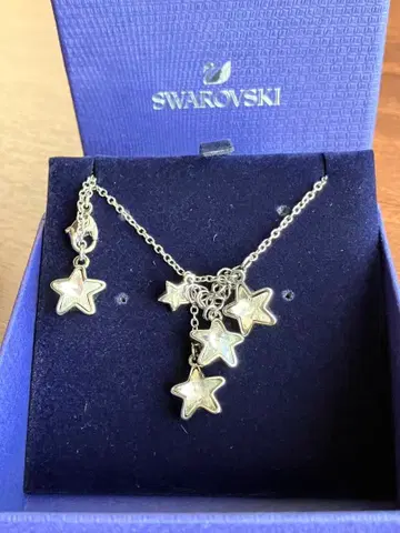 SWAROVSKI 스와로브스키 목걸이 스타