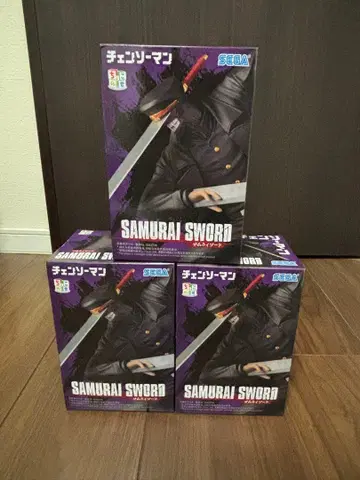 체인소 맨 쵸코노세 프리미엄 피규어 사무라이 소드 3체 묶음 판매