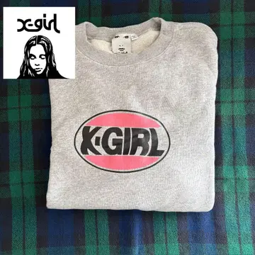 엑스걸 그레이 맨투맨 M 사이즈