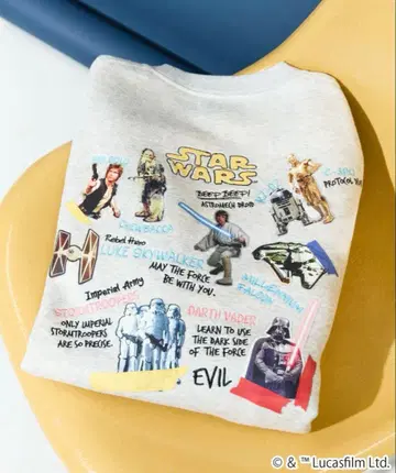 FREAK'S STORE 한정판 전개 스타 워즈 백 프린트 맨투맨