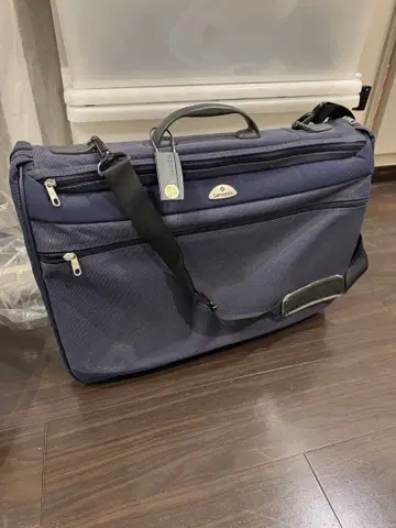 네이비 나일론 비즈니스 백