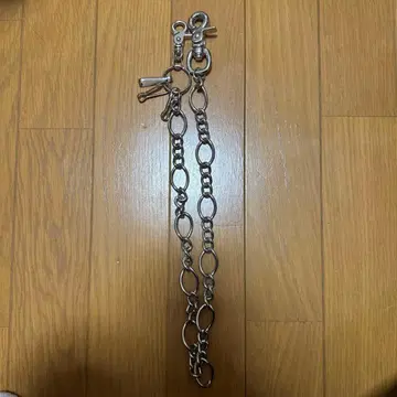 실버 월렛 체인 금속제