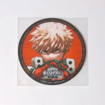 히로아카 원화전 바쿠고 카츠키 카페 코스터