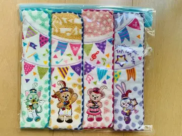 도쿄디즈니씨 마칭 팬 더피 미니 타월 세트 디즈니