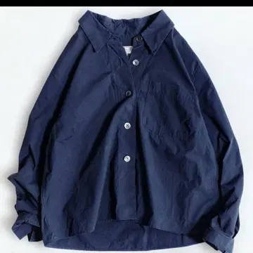 MARGARET HOWELL 네이비 긴팔 셔츠 I 사이즈