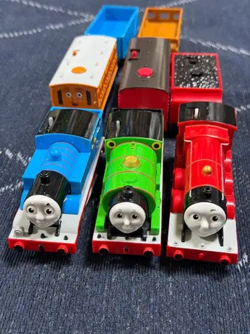 프라레일 토마스와 친구들 오샤베리 에이고 플러스 토마스 3종 세트