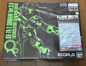 MG RX-78-02 건담 네온 컬러 에코플라 수전사 데칼 포함