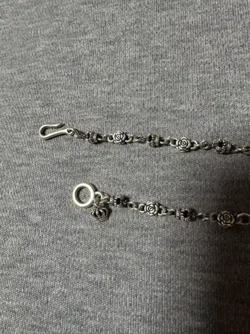 JUSTIN DAVIS 장미&크라운 60cm 목걸이