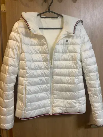 TOMMY HILFIGER 여성용 자켓 화이트