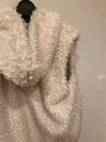 yori 푸들 후드 베스트