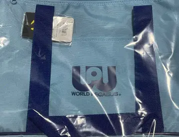 구형 월드 페가수스 스카이블루 미사용 새상품 와펜 스쿨백