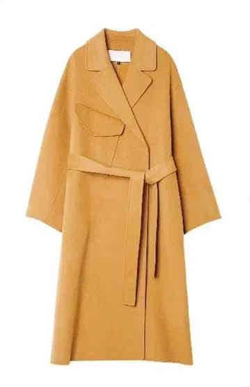 LE CIEL BLEU 더블 페이스드 유틸리티 코트