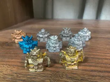 건담 지우개 한정품 (철제) 다이캐스트 9개 묶음 판매