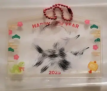 후지와라 이츠키 CL 복권 친필 사인 그림패