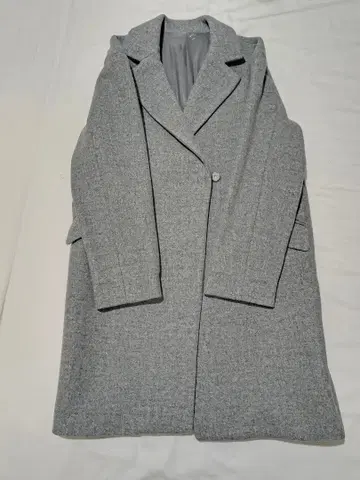 롱 코트 그레이 체스터