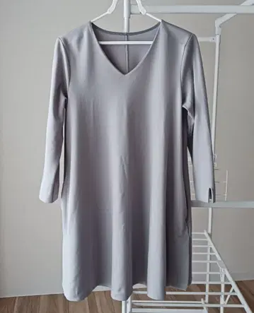 두클라쎄 긴팔 튜닉 그레이 M 사이즈