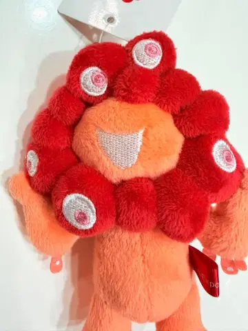 먀쿠먀쿠 볼체인 마스코트 최애 컬러 빨간색 오렌지