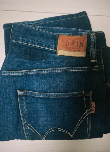 EDWIN 와이드 데님 34 x 30