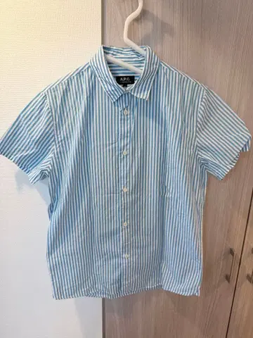 A.P.C. 스트라이프 셔츠 블루 / 스카이블루