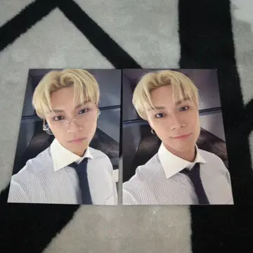 TJBB 우하라 유히 포토 카드 2종 세트