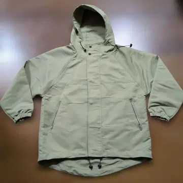 올리브 그린 백 롱 블루종, 래글런 슬리브