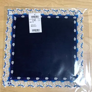 치카자와 레이스 ANA 손수건 네이비 새상품
