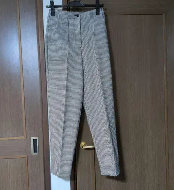 ICB 센터 프레스 하운드투스 패턴 팬츠