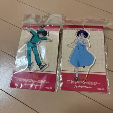 미개봉 란마 1/2 BIG 아크릴 키링 2개 세트