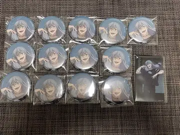 주술회전 애니메이션 주술회전전 캔뱃지 클리어 카드 마히토 세트 판매