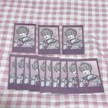 니지산지 쿠츠하 뉴트로 폴라로이드풍 카드 R3, N10 총 13장 세트