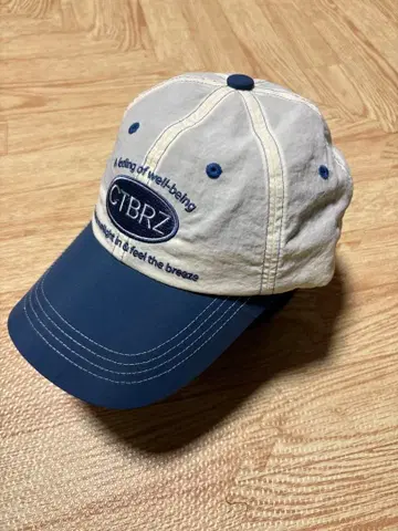 [ 익명 배송 ] Citybreeze 캡 화이트, 블루 나일론