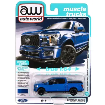 2020 포드 F-150 블랙 어피어런스 패키지 벨로시티 블루