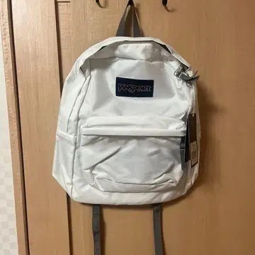 JANSPORT 화이트 그레이 백팩