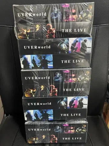 UVERworld THE LIVE 굿즈 티슈 5개