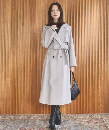 택 포함 새상품 스윙 트렌치코트 벨트 포함 2025