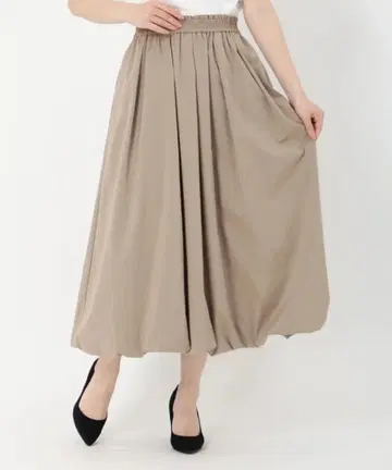 [미사용 새상품] STRAWBERRY-FIELDS 벌룬 타프타 스커트