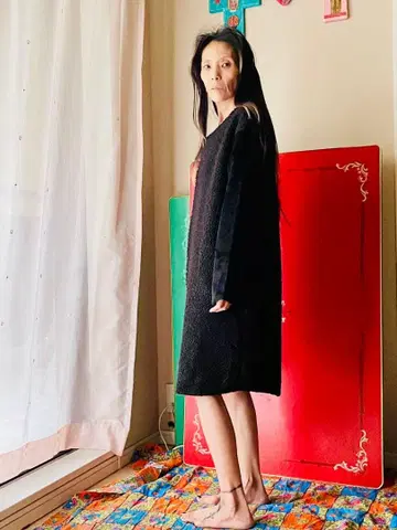 보아와 벨벳의 롱 코트