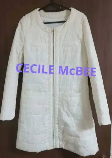 CECI McBEE 퀼팅 자켓 화이트