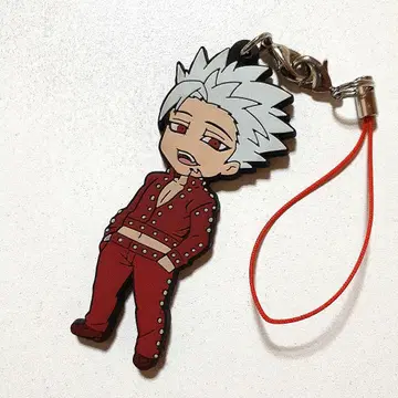 일곱개의 대죄 반 픽시루 러버 스트랩 레어