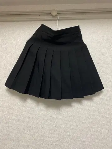 블랙 플리츠 스커트 그레이 플리츠 스커트 2종 세트