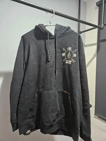 VOLCOM 볼컴 후드티 블랙 XL