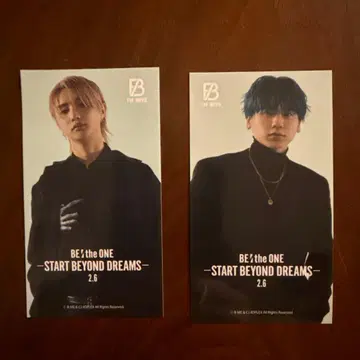 BE:FIRST 무비티켓 특전 준논 마나토