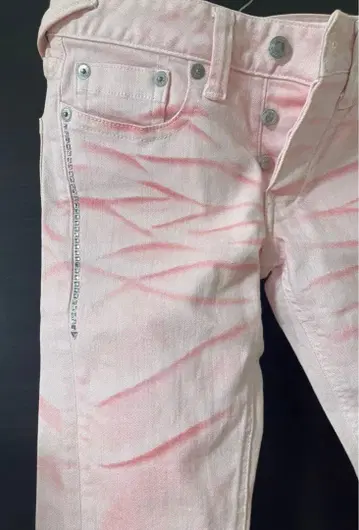 [ 새상품/새상품급 ] 프란시스트 모크스 핑크 데님 라메 오니히게